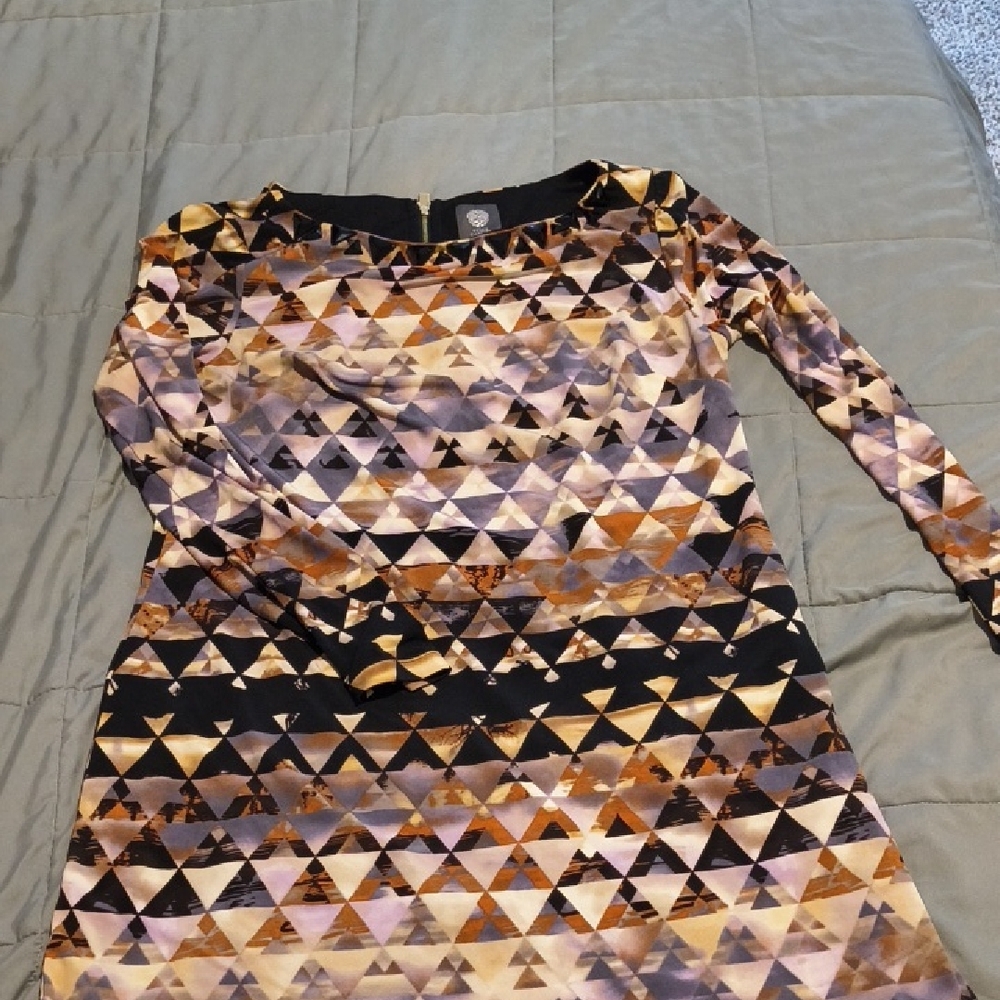 Vince Camuto Multicolor  Long Sleeve Dress